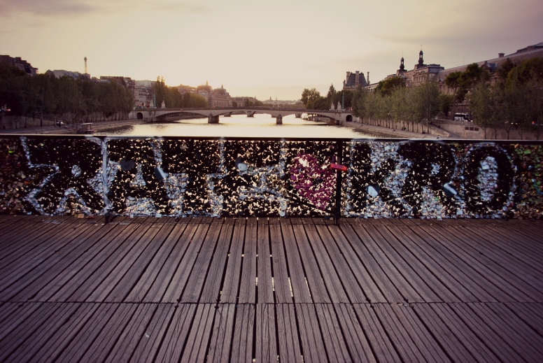 Graffiti on Pont Neuf